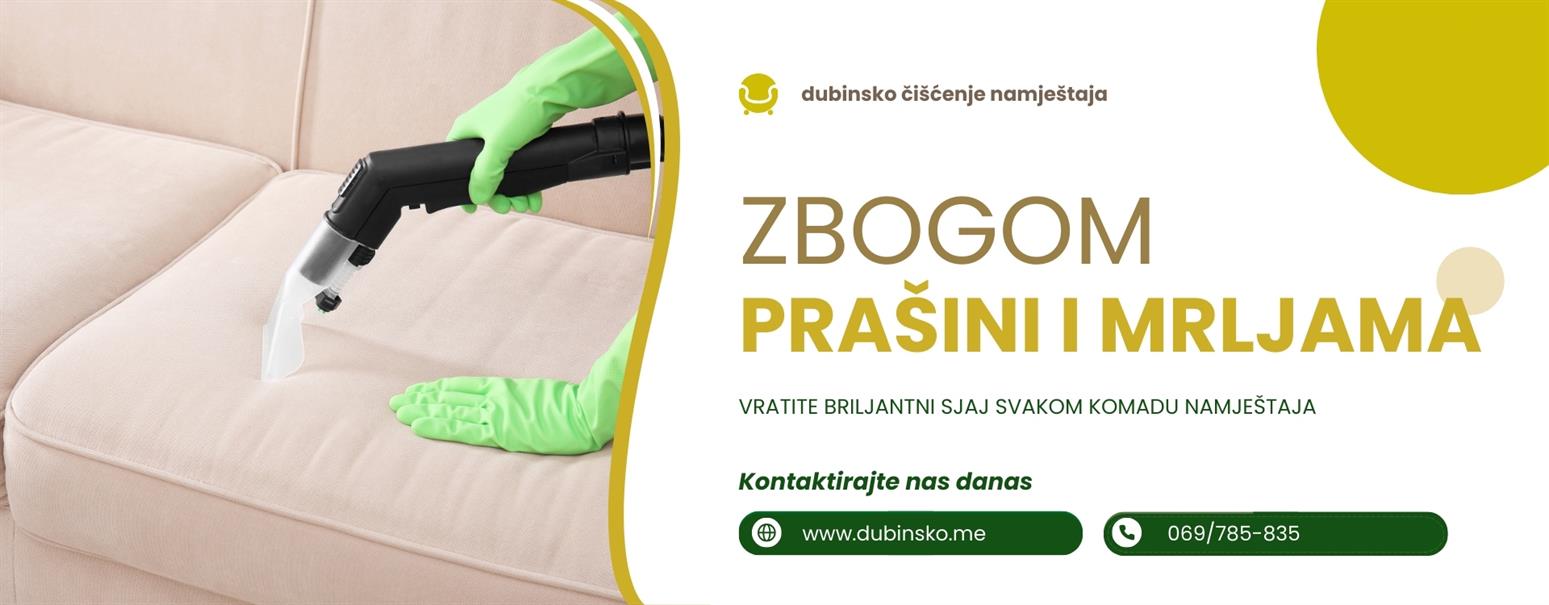 DUBINSKO ČIŠĆENJE NAMJEŠTAJA NIKSIC